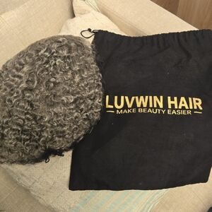 Adidas Curly Gray Hair Wig